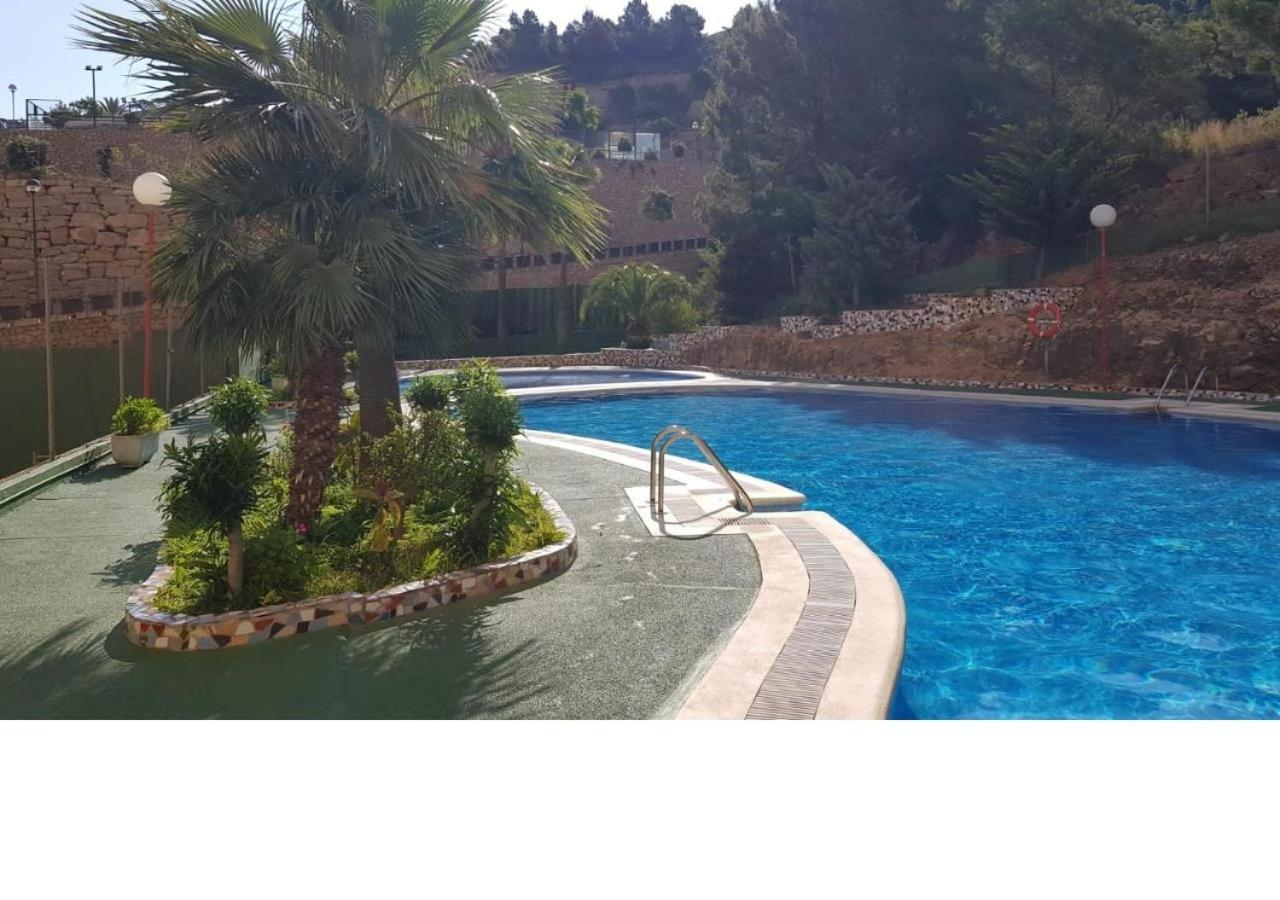 Apartamento Cumbre Loix, con parking privado y wifi gratis Benidorm Exterior foto